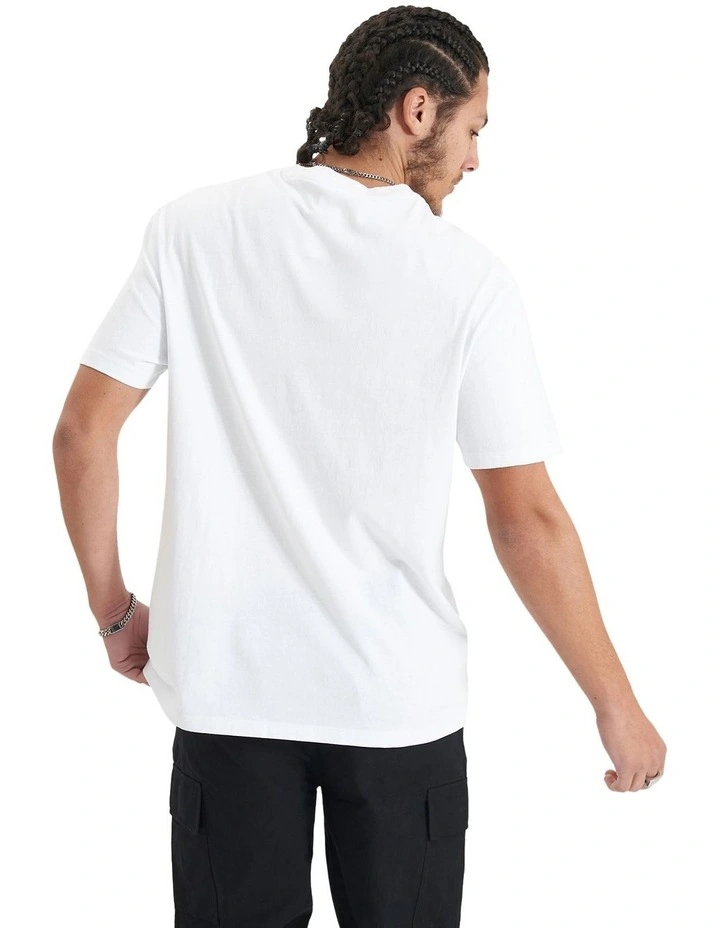 Republic Relaxed T-shirt in Optical White image 2