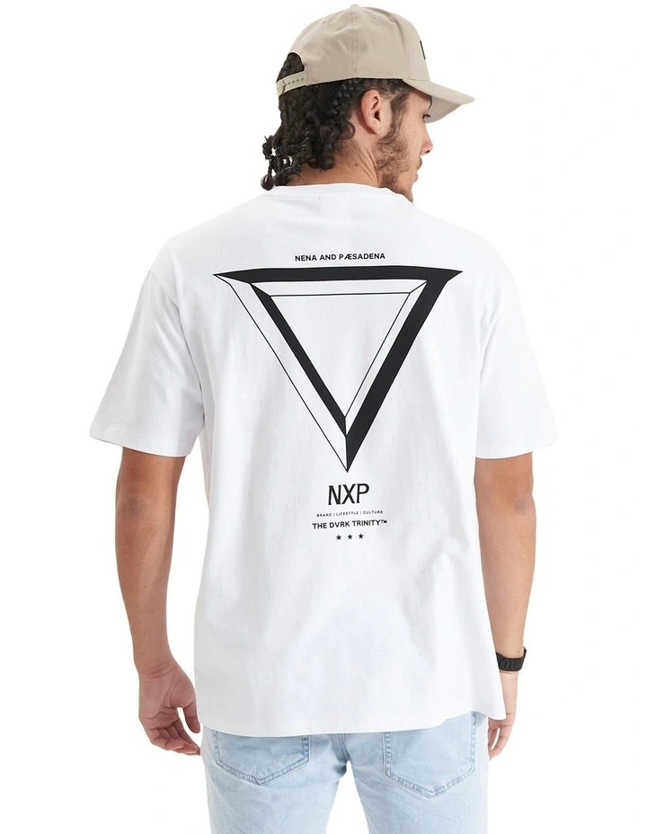 Orbit Heavy Box Fit T-shirt in Optical White image 1