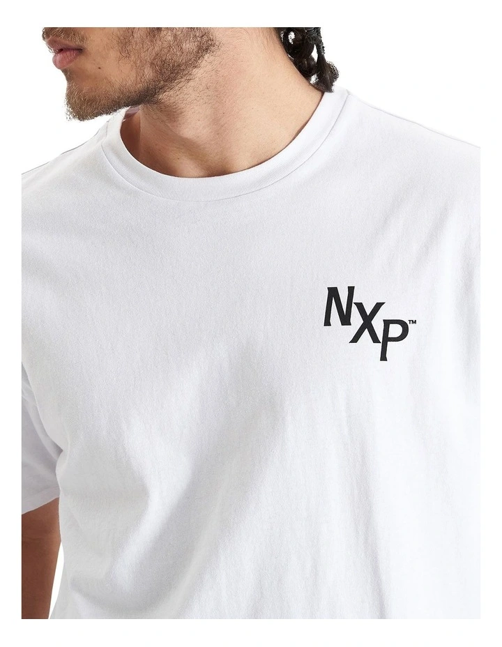 Orbit Heavy Box Fit T-shirt in Optical White image 4