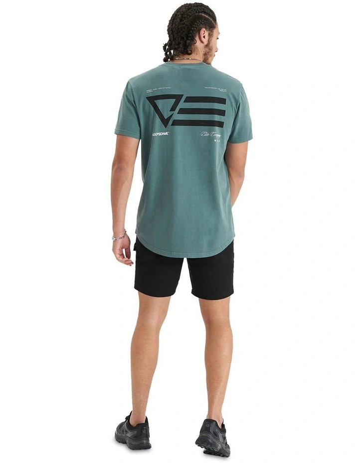 Advance Dual Curved Tee in Green image 4