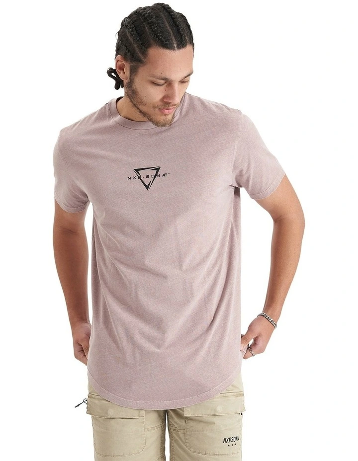 Nena & Pasadena Downforce Dual Curved Tee In Pigment Ethereal | MYER