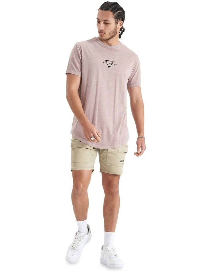 Downforce Dual Curved Tee in Pigment Ethereal image 5