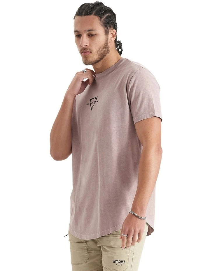 Nena & Pasadena Downforce Dual Curved Tee in Pigment Ethereal | MYER