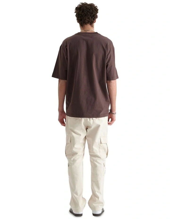 Catania Oversized Tee in Hot Fudge image 6