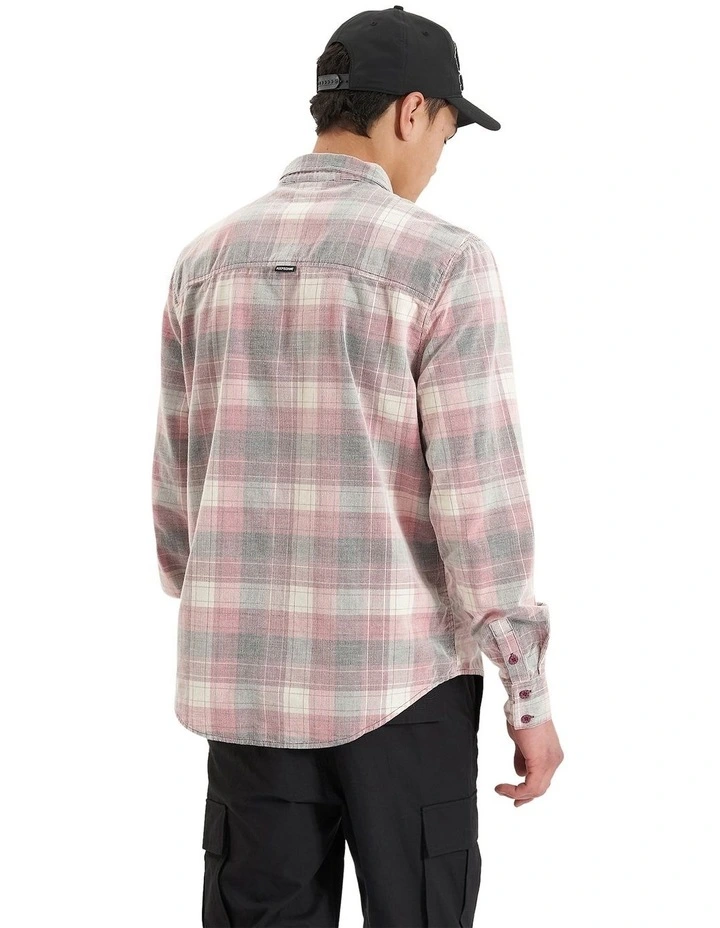Treshold Casual Long Sleeve Shirt in Renaissance Red Check image 2