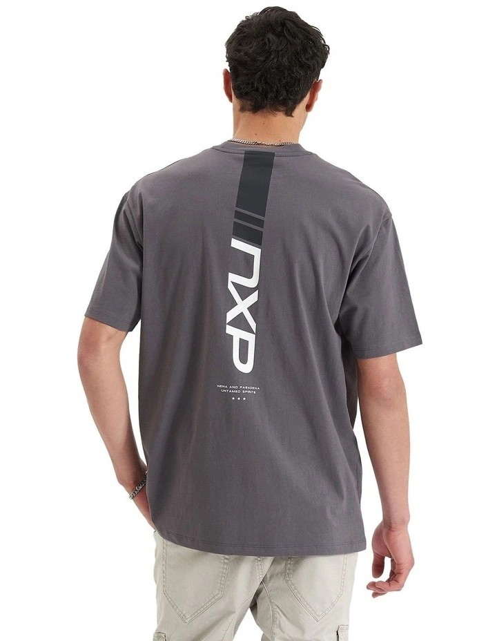 Dynamic Heavy Box Fit Tee in Asphalt image 1