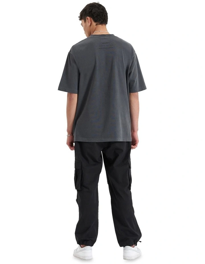 Doric Heavy Oversized Tee in Grey image 3