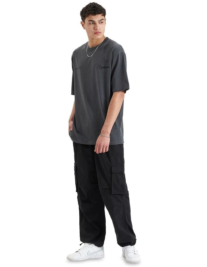 Doric Heavy Oversized Tee in Grey image 5