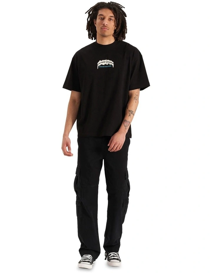 Florist Street Tee in Jet Black image 3
