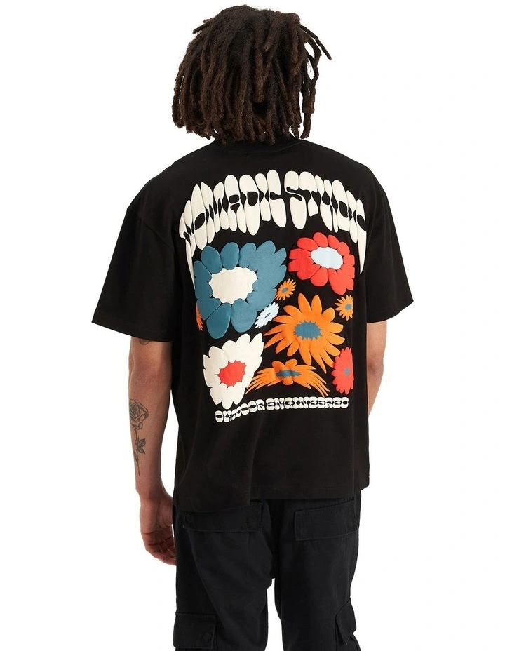 Florist Street Tee in Jet Black image 5