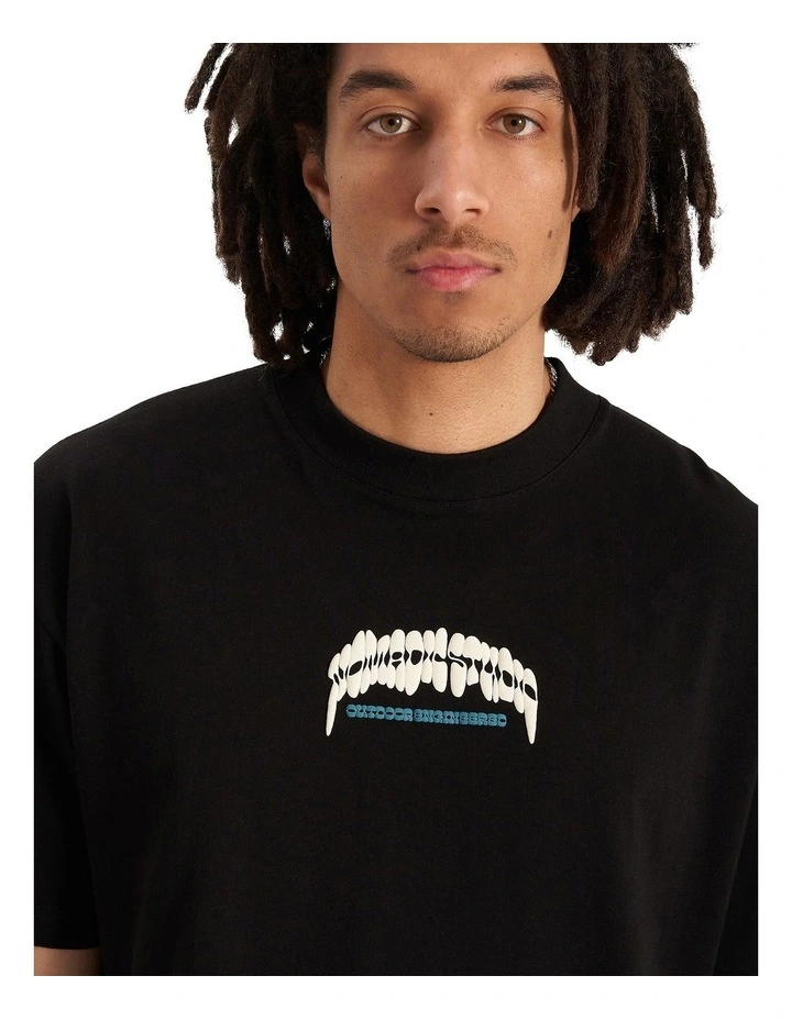 Florist Street Tee in Jet Black image 6