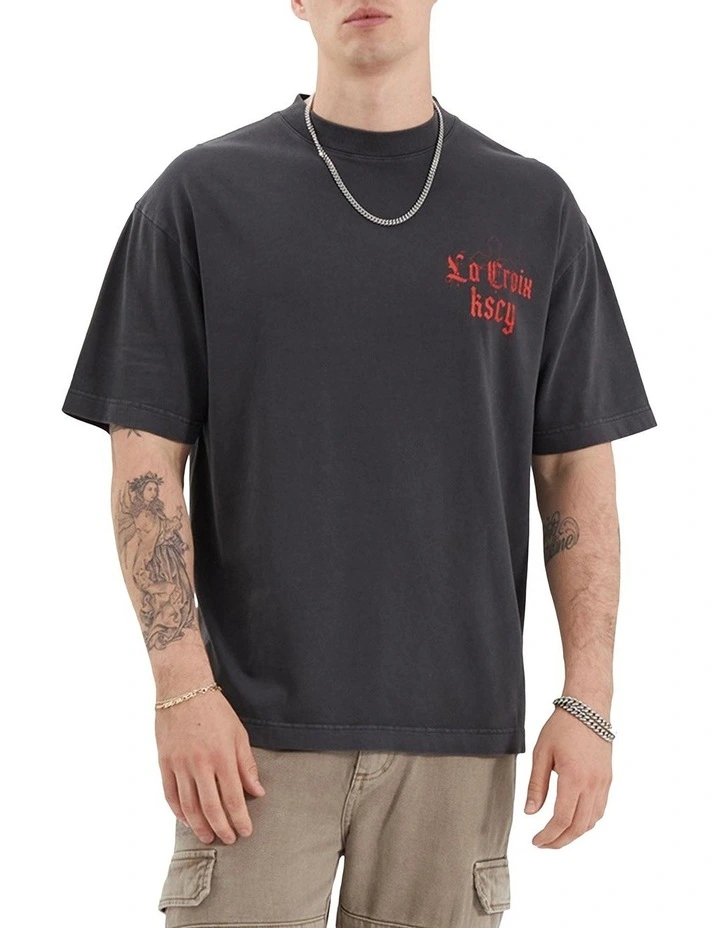 Tonle Street Tee in Pigment Black image 3