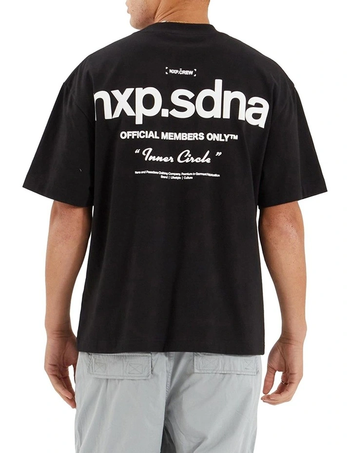 Contagent Street Tee in Jet Black image 2