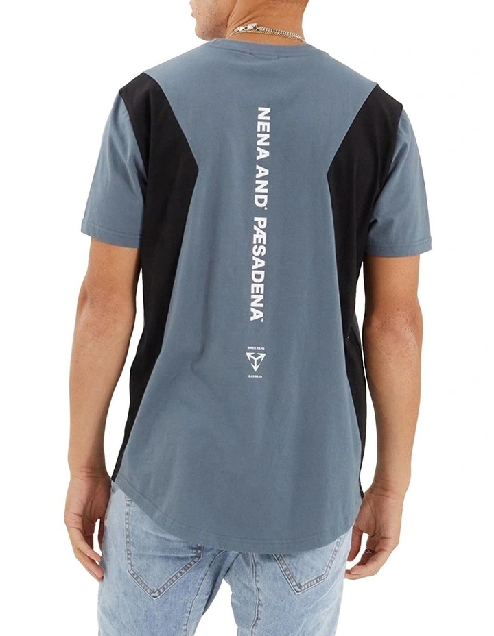 Module Dual Curved Tee in Stormy Weather/Black image 2