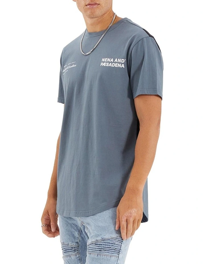 Module Dual Curved Tee in Stormy Weather/Black image 3