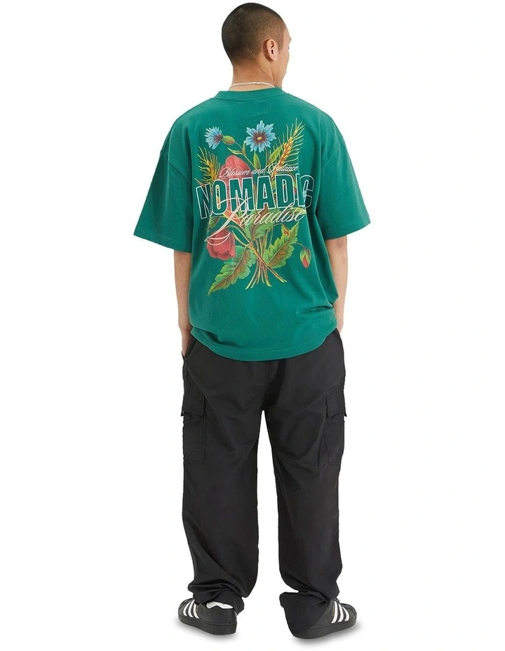 Blossom Tee in Garden Green image 5
