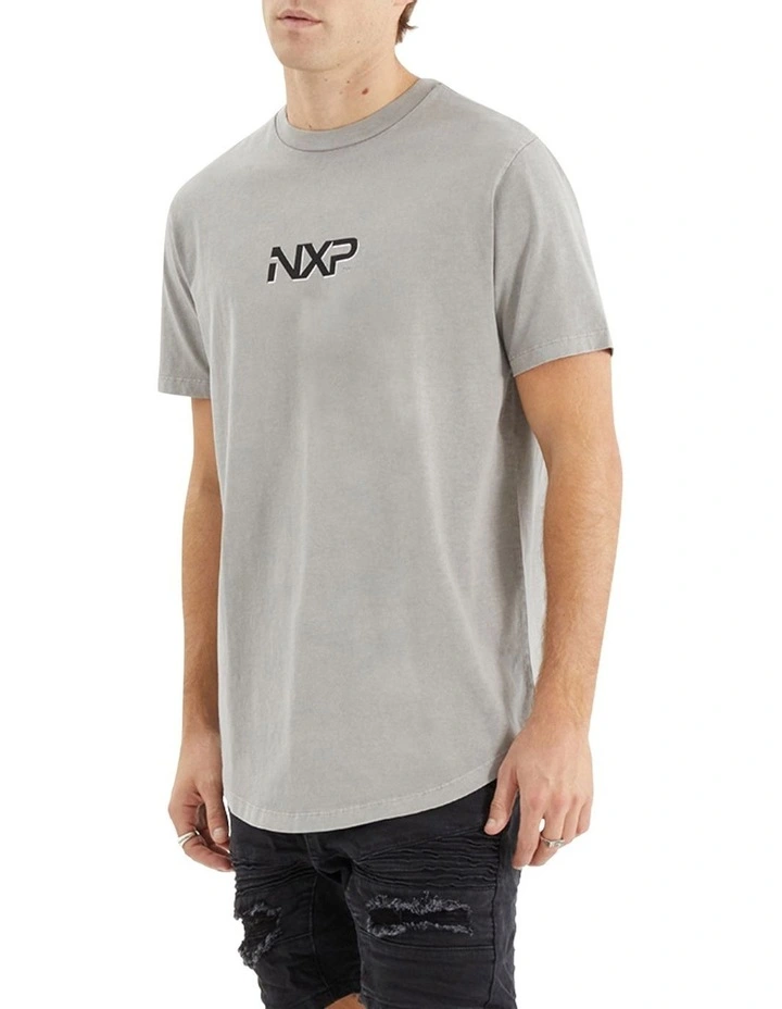 Nena & Pasadena Belize Dual Curved Tee in Grey | MYER