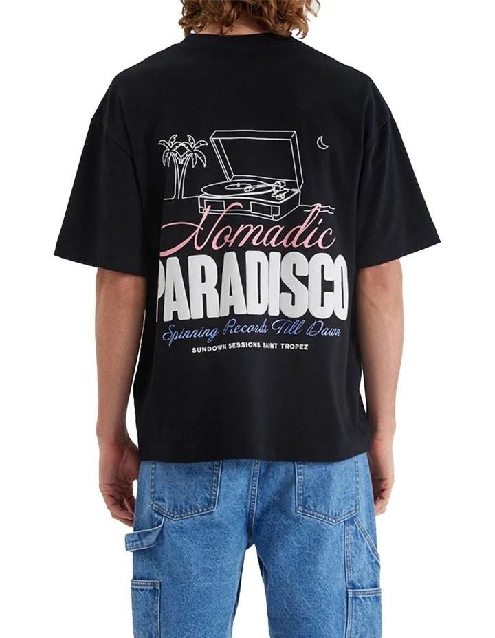 Spinning Street Tee in Jet Black image 1