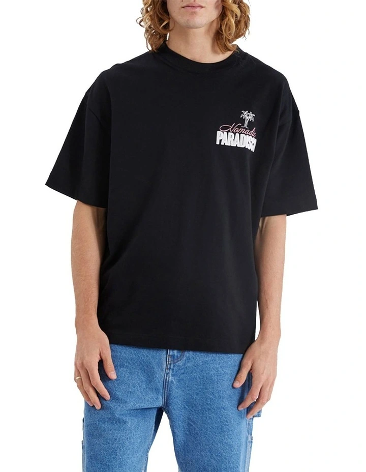 Spinning Street Tee in Jet Black image 2