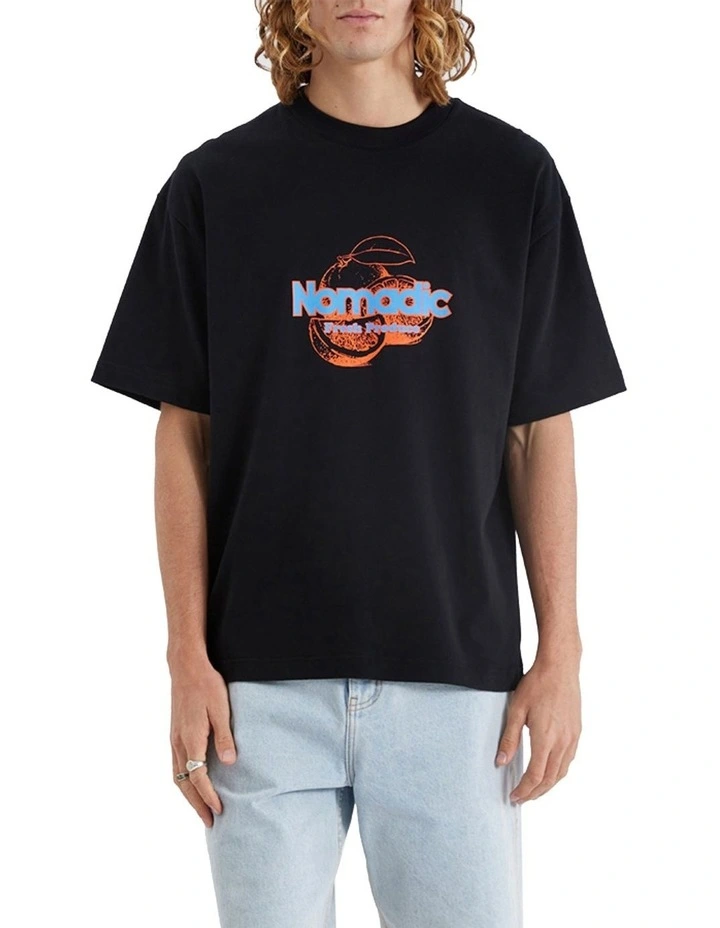 Lima Street Tee in Jet Black image 1