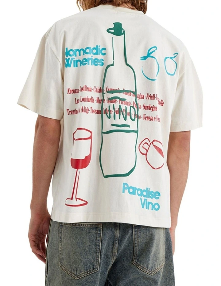 Vino Street Tee in White image 3