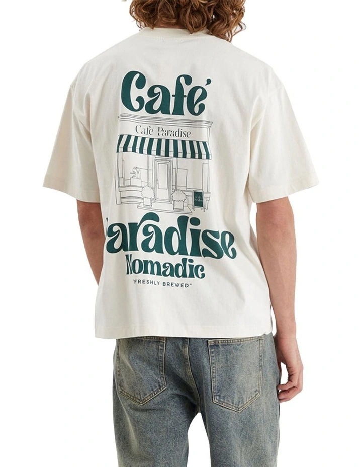 Brewed  Street Tee in White image 1