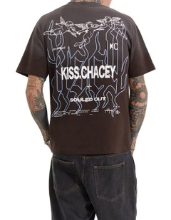 Souled Street Tee in Dark Chocolate