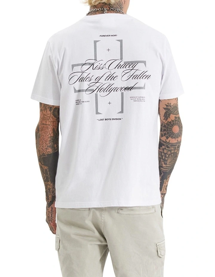 Surround Standard Tee in Optical White image 1