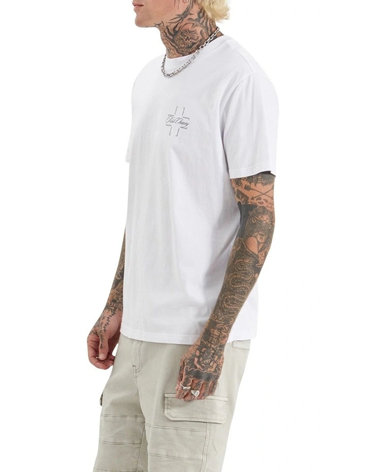 Surround Standard Tee in Optical White image 3