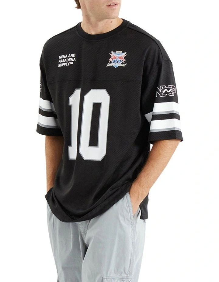 Settler Football Jersey in Jet Black image 3