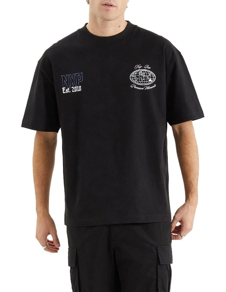 Collective Street Tee in Jet Black image 2
