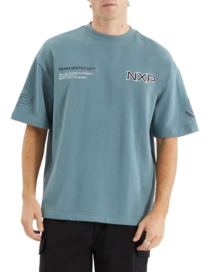 Fender Loop Back Street Tee in Trooper image 2