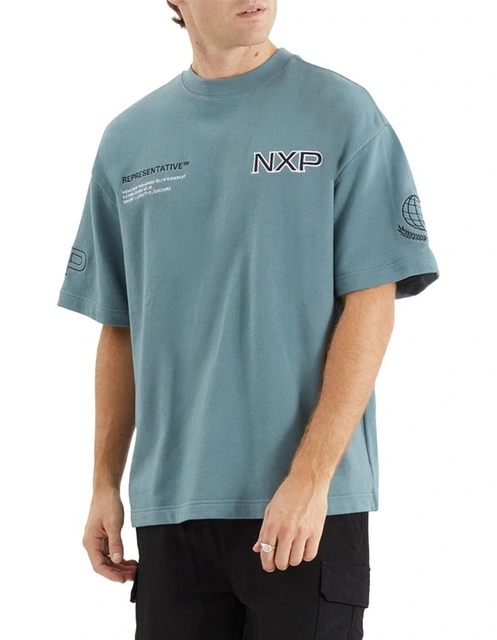 Fender Loop Back Street Tee in Trooper image 3