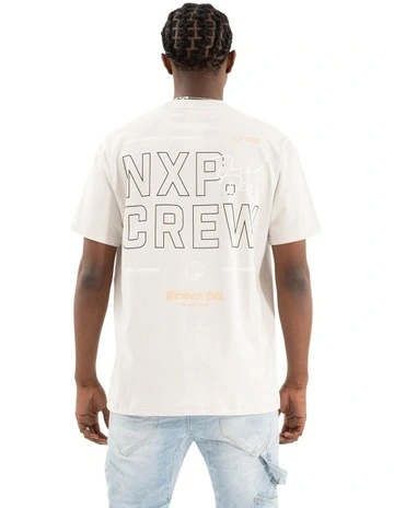 Alpha Classic Tee in Glacier Grey
