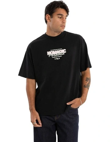 Apollo Street Tee in Black
