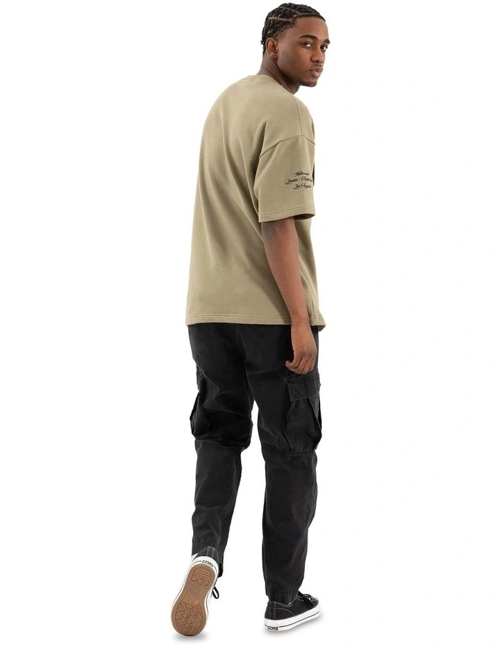 Captain Loopback Raptor Tee in Green image 2