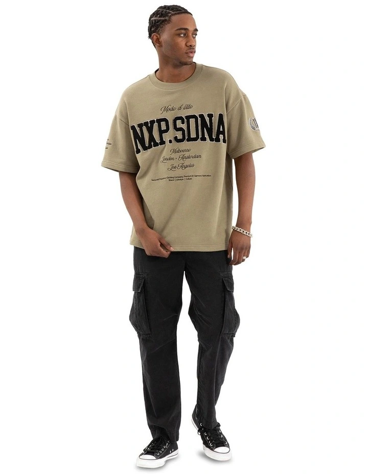 Captain Loopback Raptor Tee in Green image 4