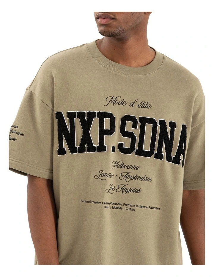 Captain Loopback Raptor Tee in Green image 5