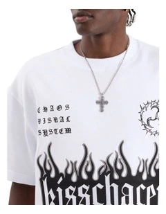 System Loopback Street Tee in White