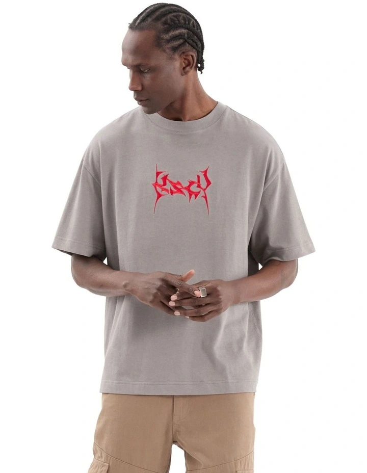 Pitch Street Tee in Grey image 1