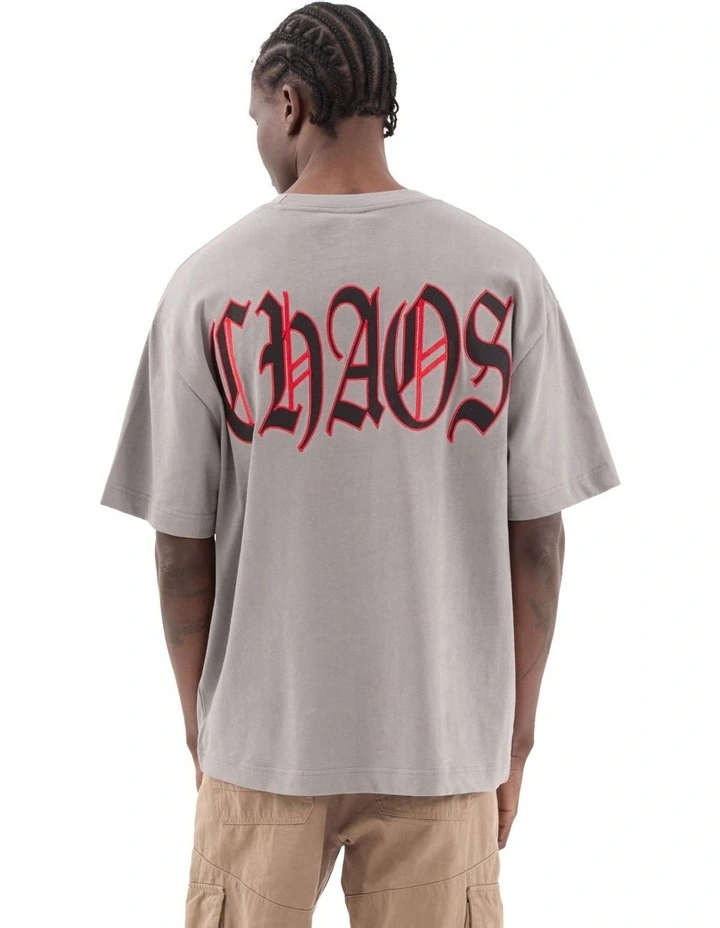 Pitch Street Tee in Grey image 2