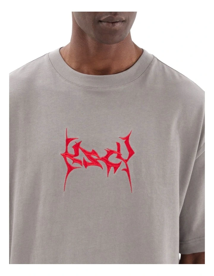 Pitch Street Tee in Grey image 6