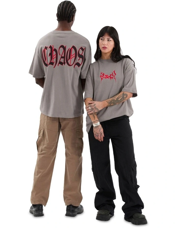 Pitch Street Tee in Grey image 7