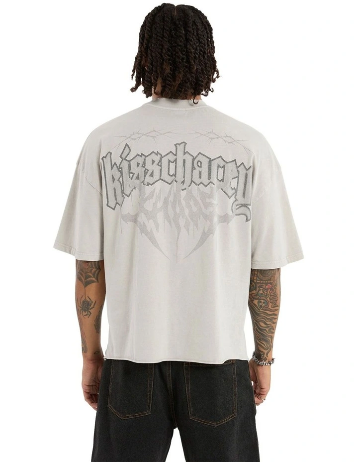 Rocky Cube Tee in Pigment Stone image 2