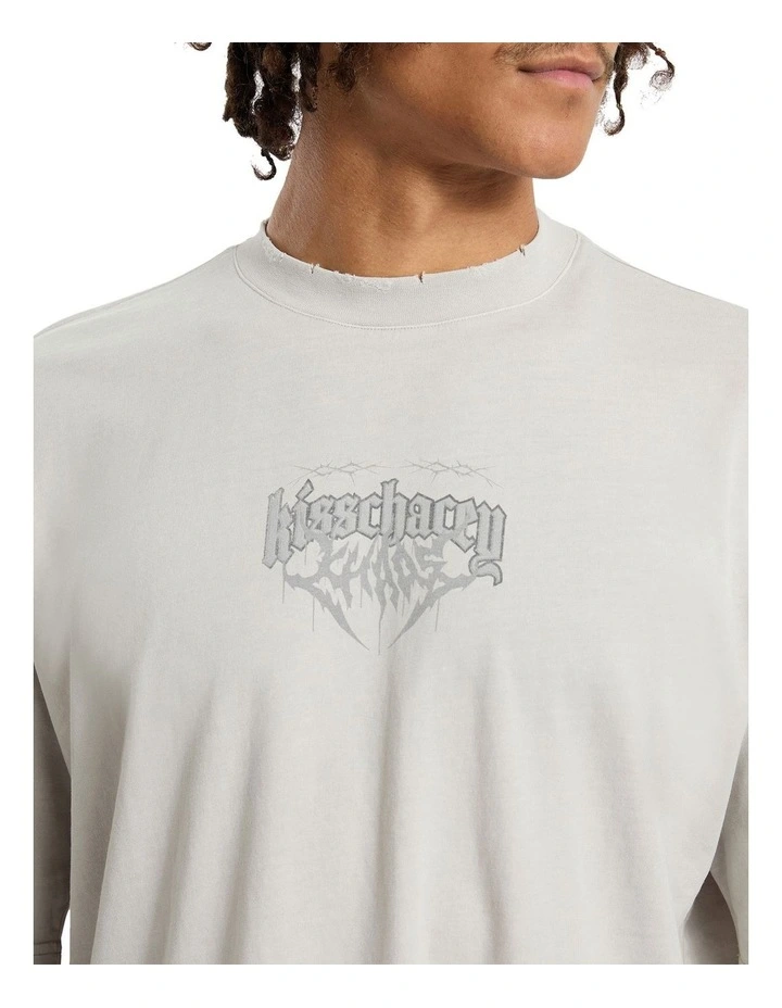 Rocky Cube Tee in Pigment Stone image 6