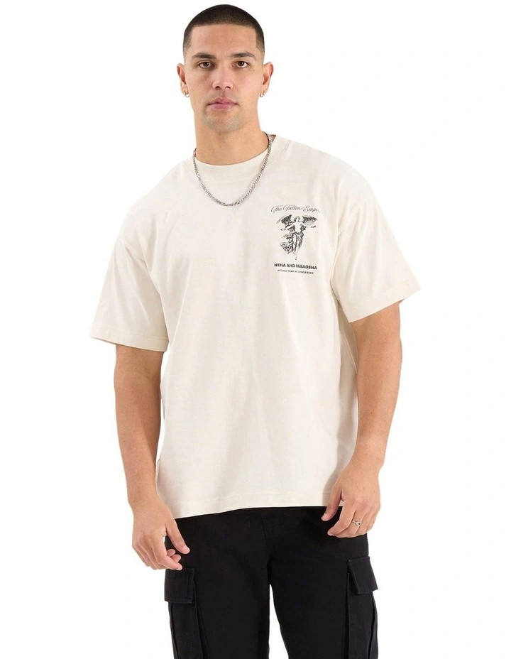 Cattle Raptor Tee in Tofu image 3