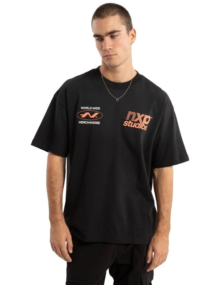 Firefly Raptor Tee in Grey image 4