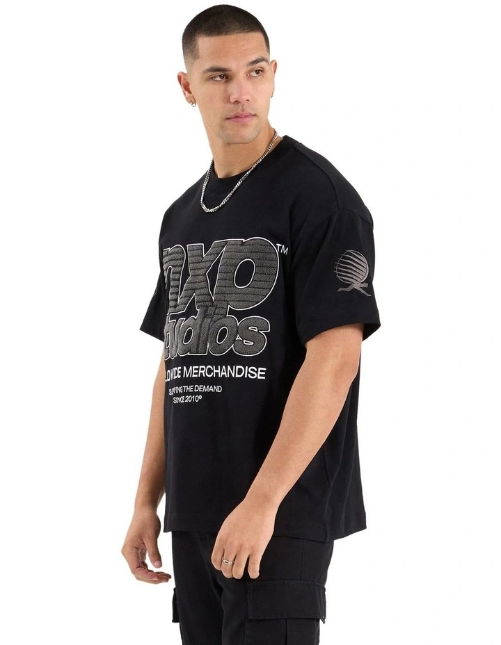 Frontier Raptor Tee in Black image 3