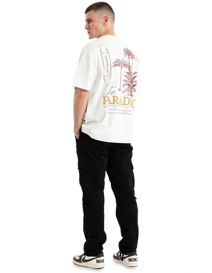 Paradiso Street Tee in Natural White image 5