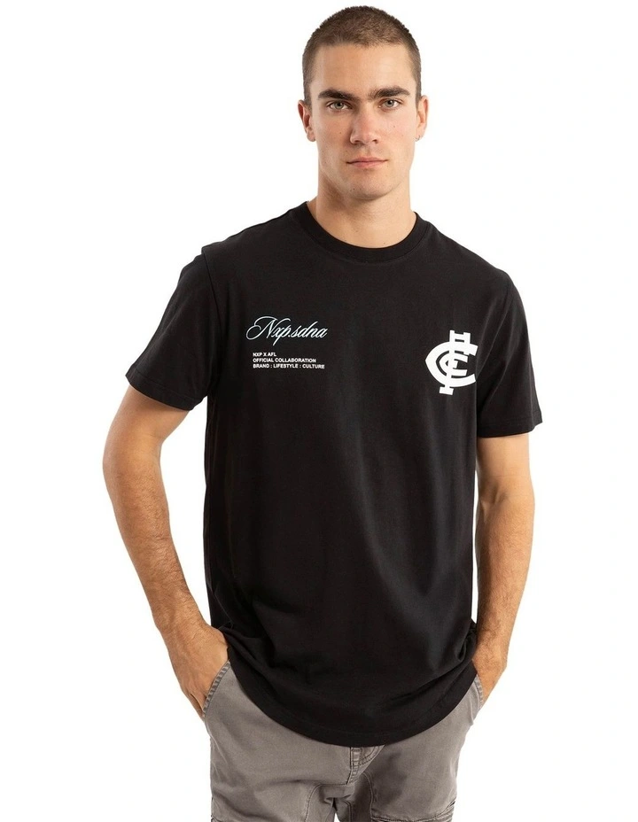 Carlton Prime Tee in Black image 2